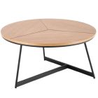 natúr asztal fém lábakkal Magasság : 41 cm Szélesség : 80 cm