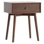 sötét tölgy éjjeliszekrény méretei: szélesség: 45 cm magasság: 55 cm mélység: 33 cm