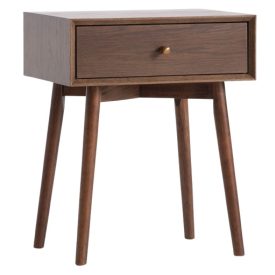 sötét tölgy éjjeliszekrény méretei: szélesség: 45 cm magasság: 55 cm mélység: 33 cm