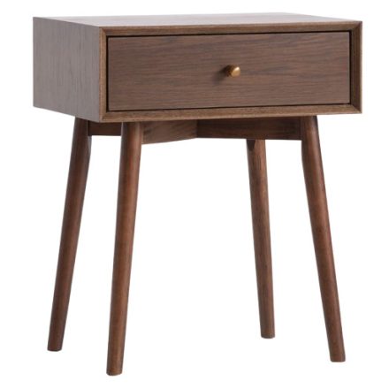 sötét tölgy éjjeliszekrény méretei: szélesség: 45 cm magasság: 55 cm mélység: 33 cm