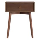 sötét tölgy éjjeliszekrény méretei: szélesség: 45 cm magasság: 55 cm mélység: 33 cm