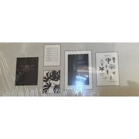 Fekete fehér képcsomag. Méretei: 30x40 cm - 2x 40x50cm -1x 40x60cm - 1x 50x70cm - 1x