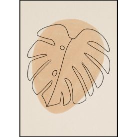 Poszterkép bézs színvilágban, választható fekete vagy fehér paszpartus kerettel.  Kérjük jelezd melyik színű keretben szeretnéd! Méretei: 61x91 cm keret méret/kép 50x70cm