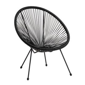 Modern stílusos kagylószék erkélyre, kertbe. Szélesség: 72 cm, Magasság: 83 cm, Mélység: 80 cm