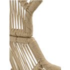 Natúr kerti fotel Szélesség: 85 cm, Magasság: 143 cm, Mélység: 88 cm