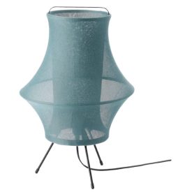 Türkiz asztali lámpa Magassága:44 cm, Szélessége: 29 cm Kábel hossza: 2 m