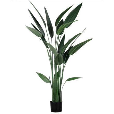 140 cm magas dekoratív műnövény.