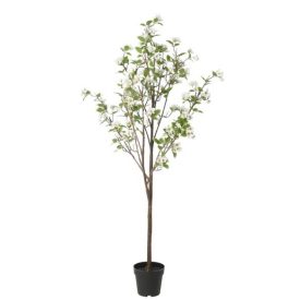 Cserepes mű almafa, 19 cm magas.