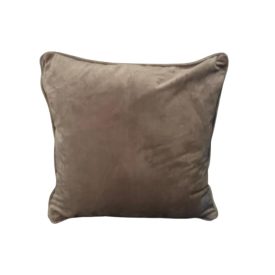 Szürkés bézs díszpárna  mérete: 45*45 cm