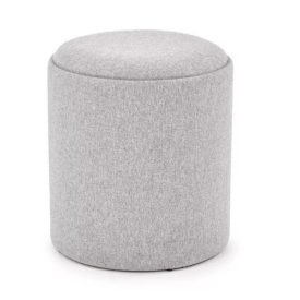 Minimál szürke szövet2 darabos puff szett natúr fa tetővel, tároló funkcióval. Méreteik: Magasság:450 mm Átmérő:380 mm Puff méretek:390 x 350 mm