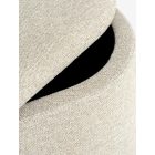 homok szövet puff tárolóval szélesség: 65 cm magasság: 40 cm mélység: 36 cm