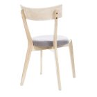 fa szék szürke kárpit üléssel magasság: 78 cm szélesség: 44 cm mélység: 40 cm ülésmagasság: 47 cm