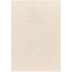 Modern beige színű, kevert anyagú geometrikus önmagában mintás szőnyeg. Méretei: 160 cm x 230 cmModern beige színű, kevert anyagú geometrikus önmagában mintás szőnyeg. Méretei: 120 cm x 170 cm